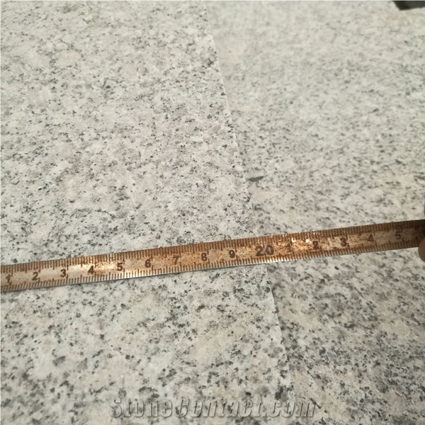 Hubei G602 Bianco Sardo Flamed Grey Granite Tiles