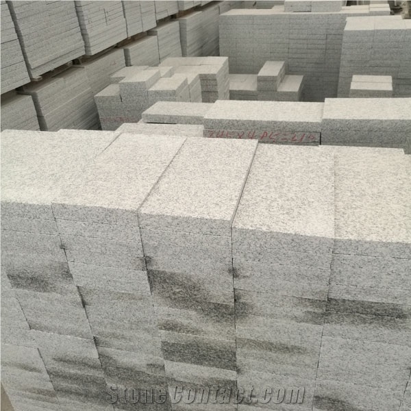Hubei G602 Bianco Sardo Flamed Grey Granite Tiles