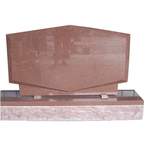 India Red Granite Memorial Monument