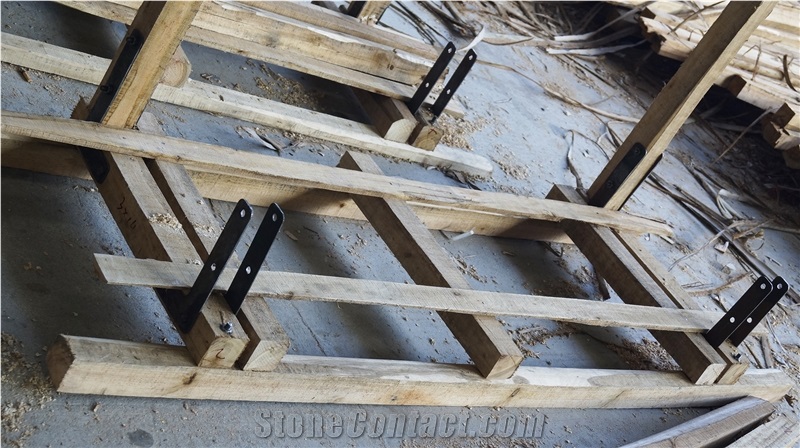 Iran River Silver Travertine Slab and Tiles