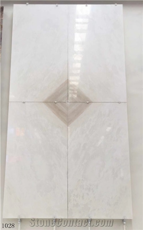 Iran Royal Ice Jade Slab Walling Tile Book Match