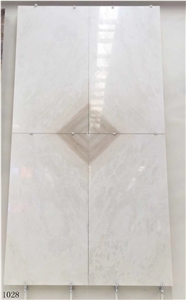 Iran Royal Ice Jade Slab Walling Tile Book Match