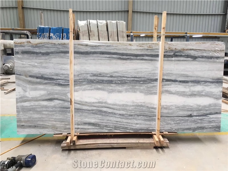 Italy Bluette Venato Marble Slab Wall Floor Tiles