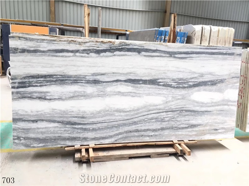 Italy Bluette Venato Marble Slab Wall Floor Tiles