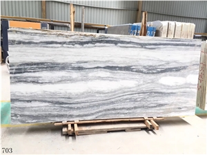 Italy Bluette Venato Marble Slab Wall Floor Tiles