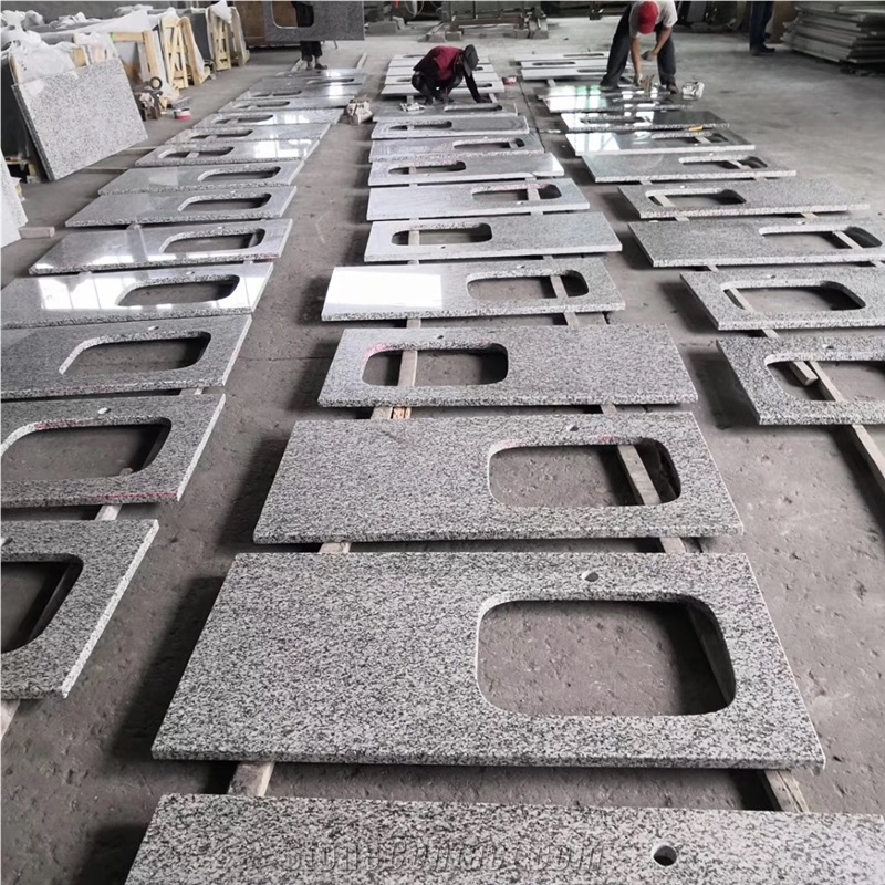 Jilin White Granite for Countertop/Vanity Tops