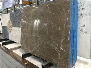 Kazoffie Brown/Cazeau Brown Marble Slab