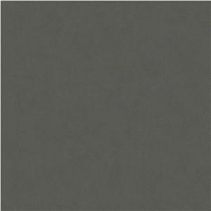 L Shaped Match Cemento Quartz Kitchen Countertops