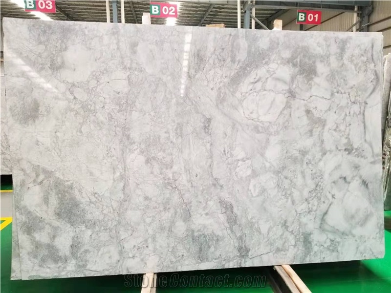 Light Grey Color Marble Walling and Flooring Tile