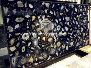 Luxury Colorful Agate Gemstone Semiprecious Slab