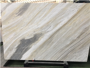 Malaysia Qamar White Pearl Marble Polished Slabs