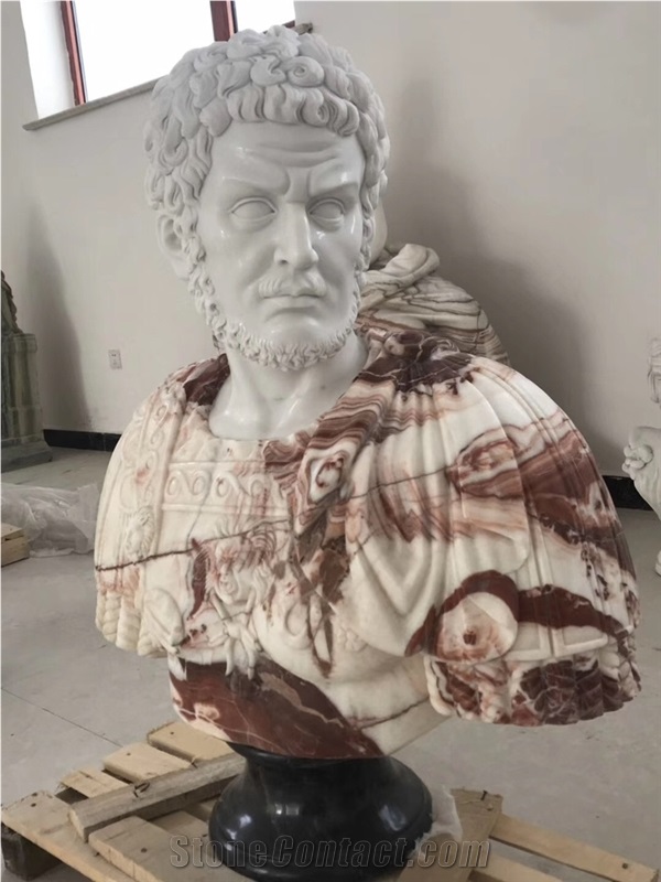 Marble Stone Western Gentleman Roman Soldier