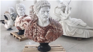Marble Stone Western Gentleman Roman Soldier