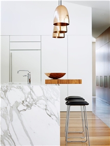 Marmi Bianco Calacatta White Marble for Countertop