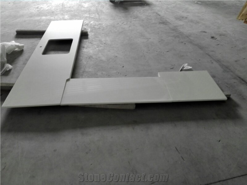Match 3141 Eggshell Quartz Bar Tops Countertops