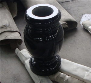 Modern Design Polished Vase for Grave Stone Modern Design Polished Vase for Grave Stone