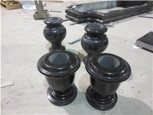 Modern Design Polished Vase for Grave Stone