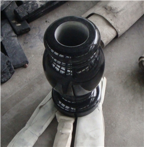 Modern Design Polished Vase for Grave Stone