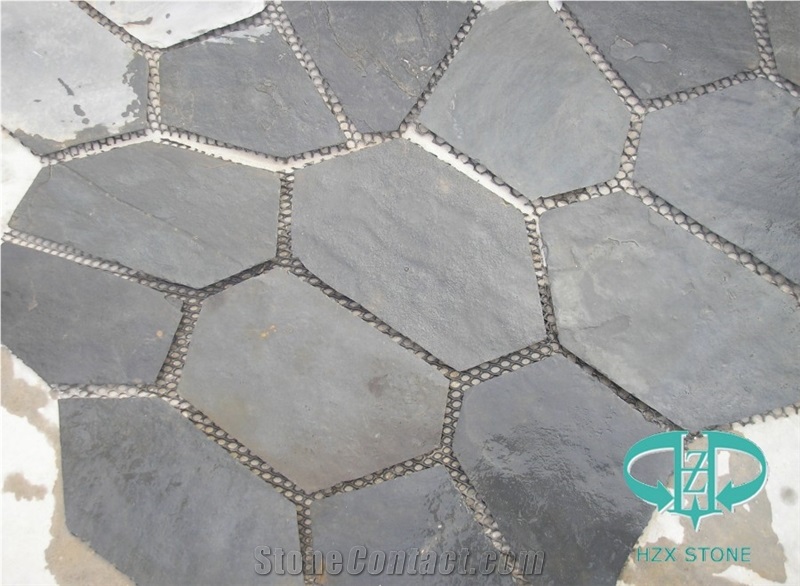 Multi Color Of Slate for Flagstone/Exterior Road Paver