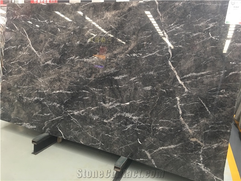 Naguscel Grigio Italian Grey Marble Slabs & Tiles