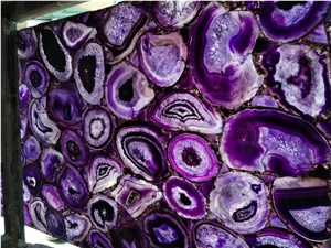 Natural Semiprecious Stone Agate Tiles Gems Slabs
