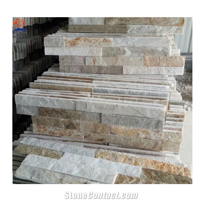Natural Yellow Slate Culture Stone for Wall