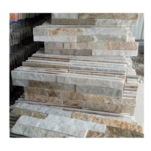 Natural Yellow Slate Culture Stone for Wall