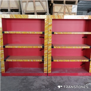 New Design Faux Sheet for Bar Cabinet Shelf Commercial Furniture Custom Furniture