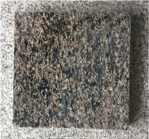 New Merry Gold, Camel Brown Granite Tiles & Slabs