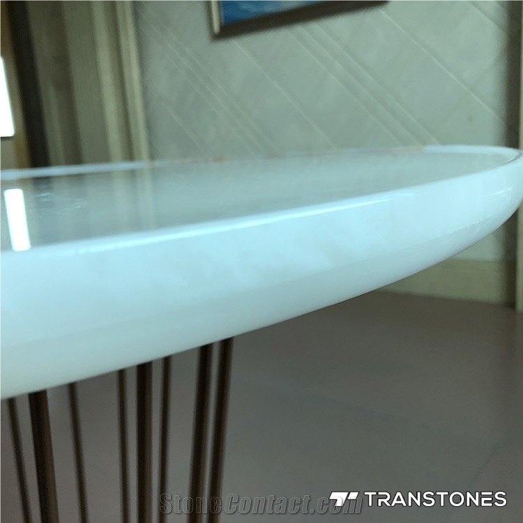 New Transtones Polished Faux Onyx Candy Tray