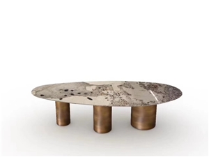 Pandora White Marble Table Top,Coffee Table Top