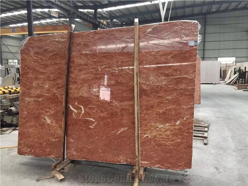 Philippine Rose Tea Marble Slabs Walling Tiles