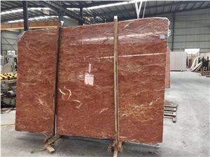 Philippine Rose Tea Marble Slabs Walling Tiles