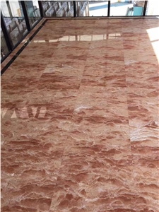Philippine Rose Tea Marble Slabs Walling Tiles