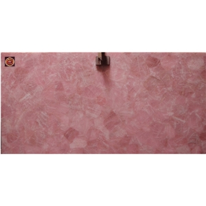 Pink Crystal Tiles Semiprecious Stone Agate Slabs Pink Crystal Tiles Semiprecious Stone Agate Slabs