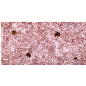 Pink Crystal Tiles Semiprecious Stone Agate Slabs