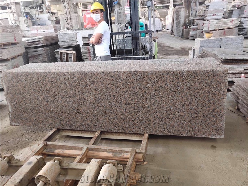 Pink Granite Light Red Granite Stairs Riser