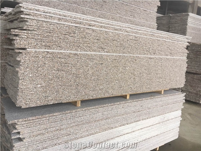 Pink Granite Light Red Granite Stairs Riser