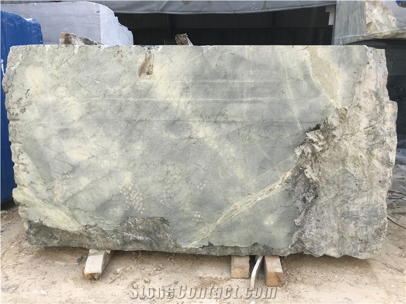 Plenty Of Green Marble Blocks in Stock