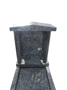 Poland Style Blue Pearl Granite Monument