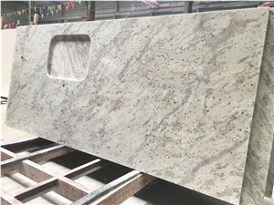 Polished Andromeda White Granite for Countertops