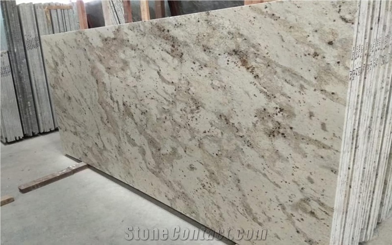 Polished Andromeda White Granite for Countertops