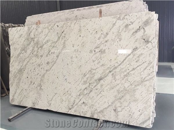 Polished Andromeda White Granite for Countertops