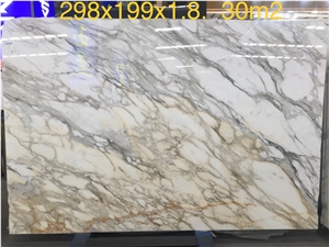 Polished Calacata Gold Marble Slabs