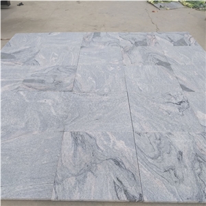Polished Flamed Fantasy White Granite Tiles