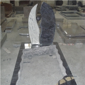 Polished Granite Tombstone Cemetery Monuments