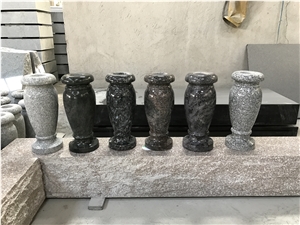 Polished Granite Vase for Grave Stone Polished Granite Vase for Grave Stone
