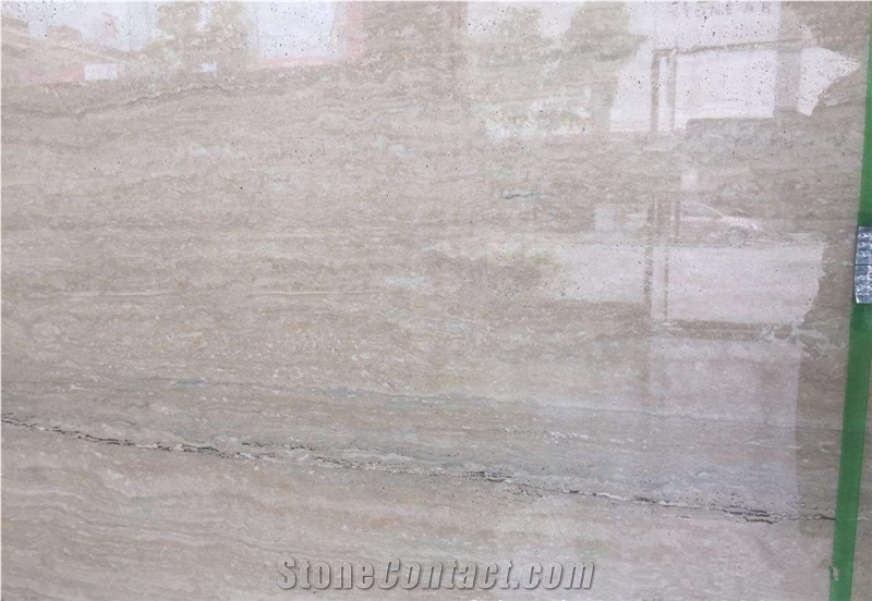 Polished Italy Travertine Silver Walling Slabs