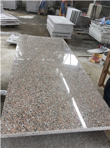 Polished Porrino Red Sesame Granite Countertop