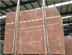 Polished Tea Rose Marble Wall Application Slabs
